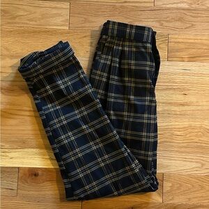 Plaid pants
